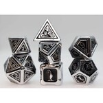 Foam Brain Games Alchemist Metals Necrotic 7 die set