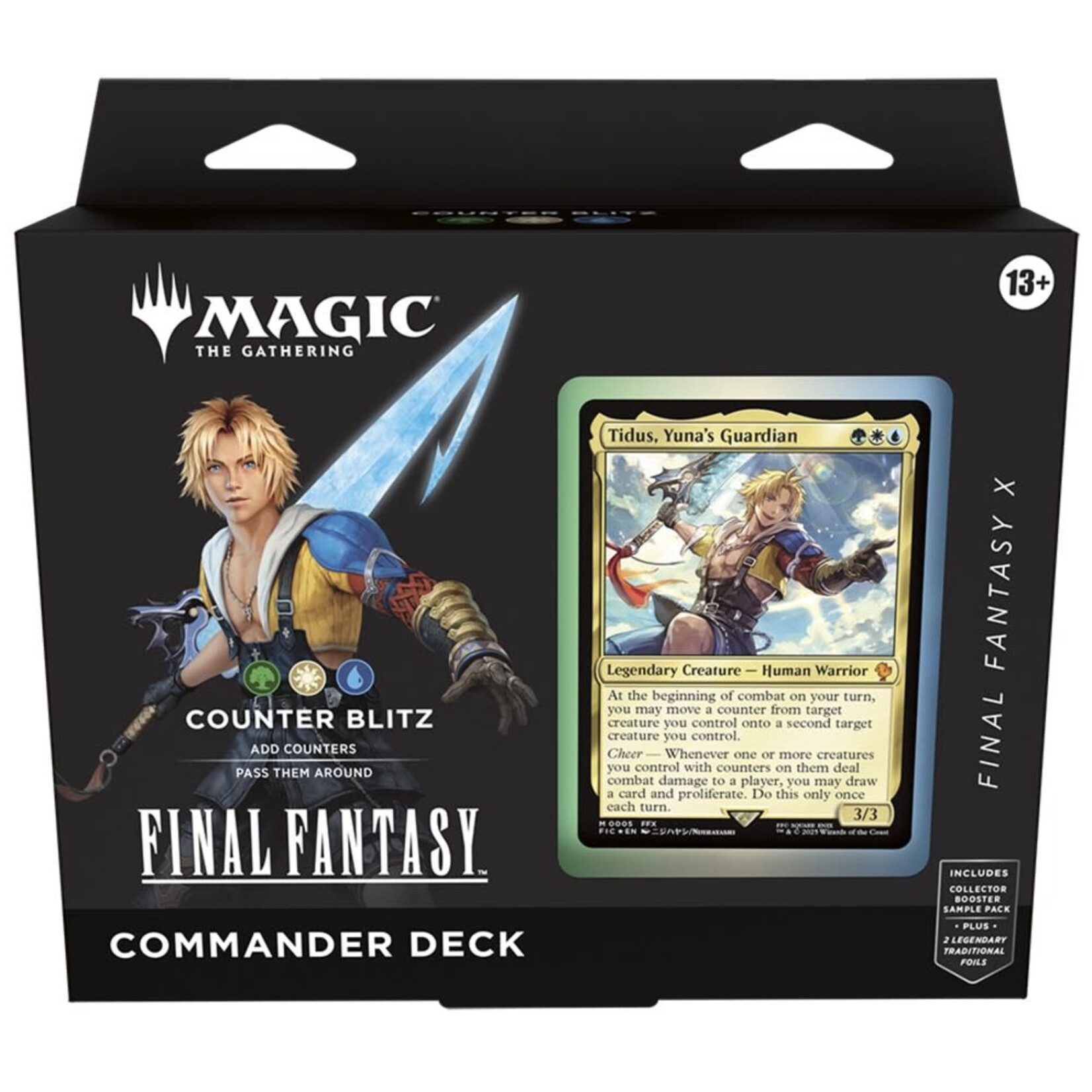 Wizards of the Coast Magic the Gathering Commander Deck Final Fantasy Counter Blitz