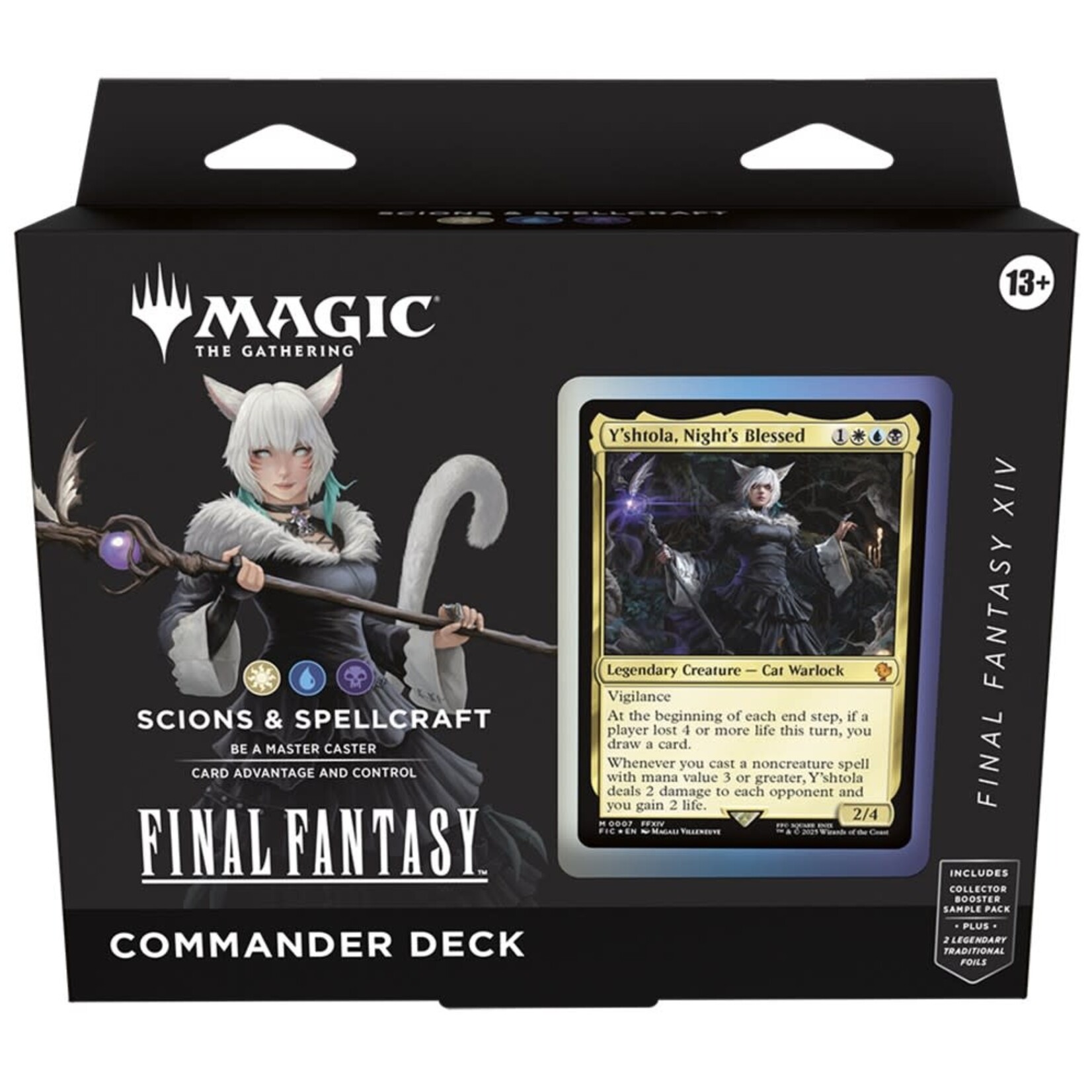 Wizards of the Coast Magic the Gathering Commander Deck Final Fantasy Scions and Spellcraft