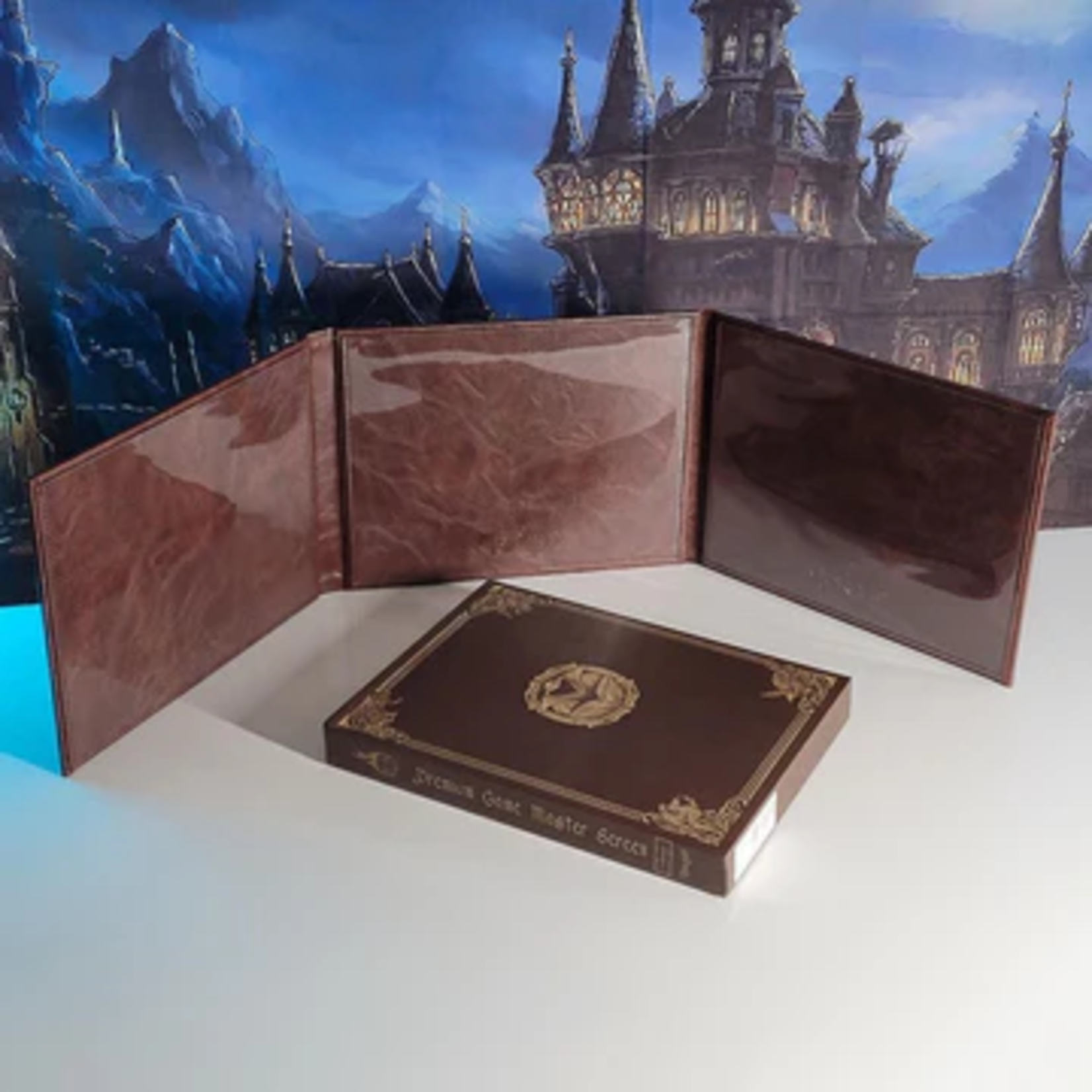 Forged Forged Premium Game Master Screen Landscape Edition Brown