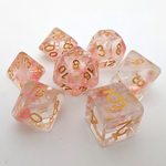 Fennek and Finch Harvest Moon Polyhedral 7 die set