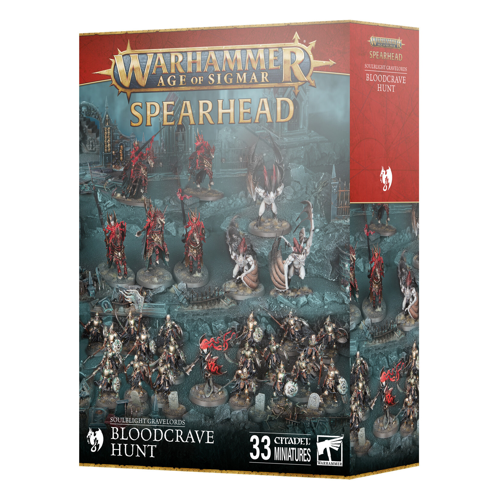 Games Workshop Warhammer Age of Sigmar Death Spearhead Soulblight Gravelords Bloodcrave Hunt
