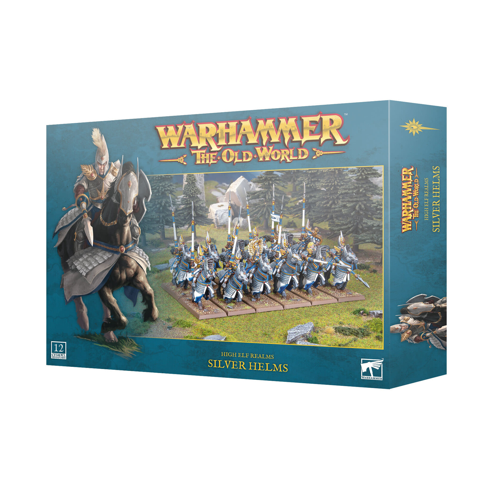 Games Workshop Warhammer The Old World High Elf Realms Silver Helms