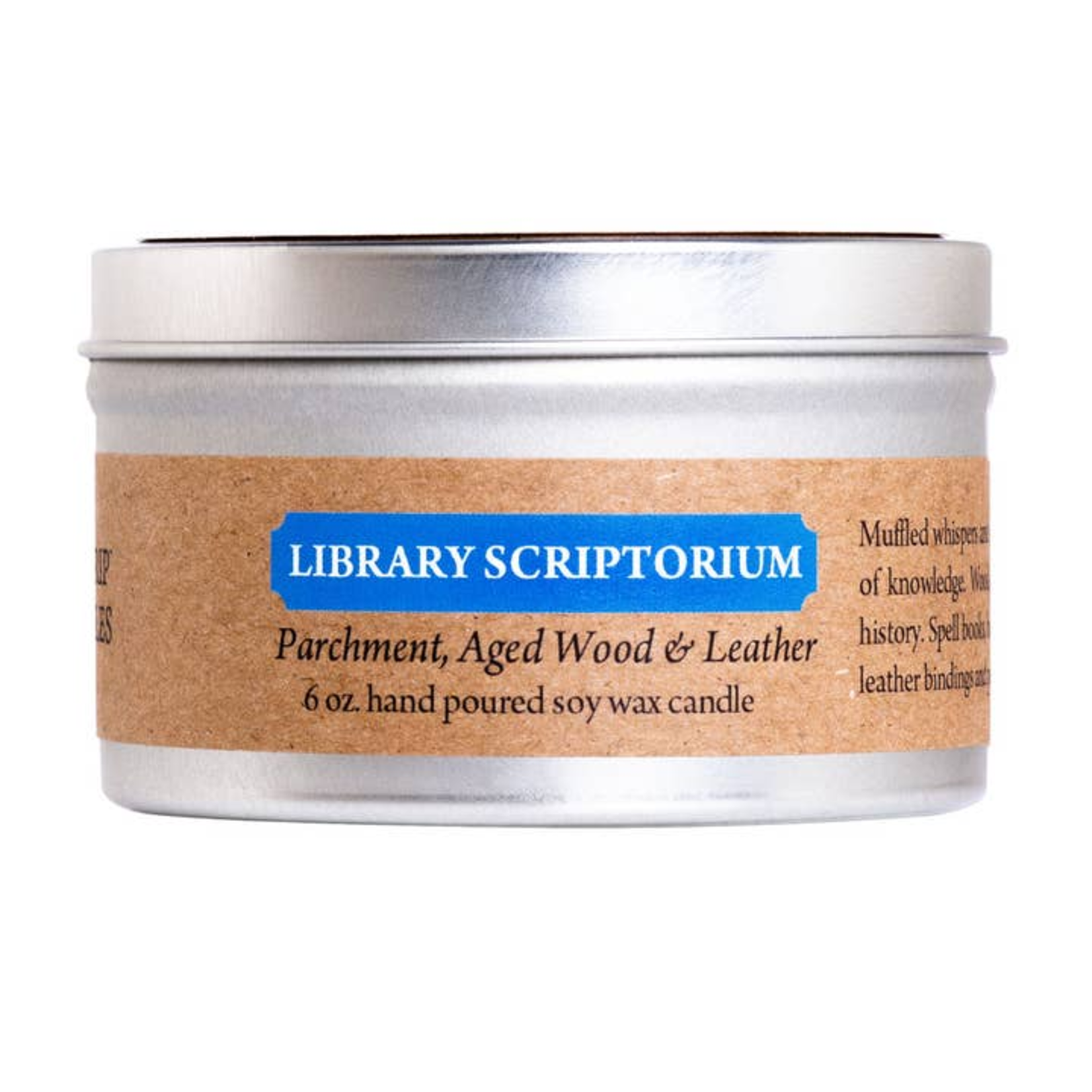 Cantrip Candles Library Scriptorium Candle 6 oz
