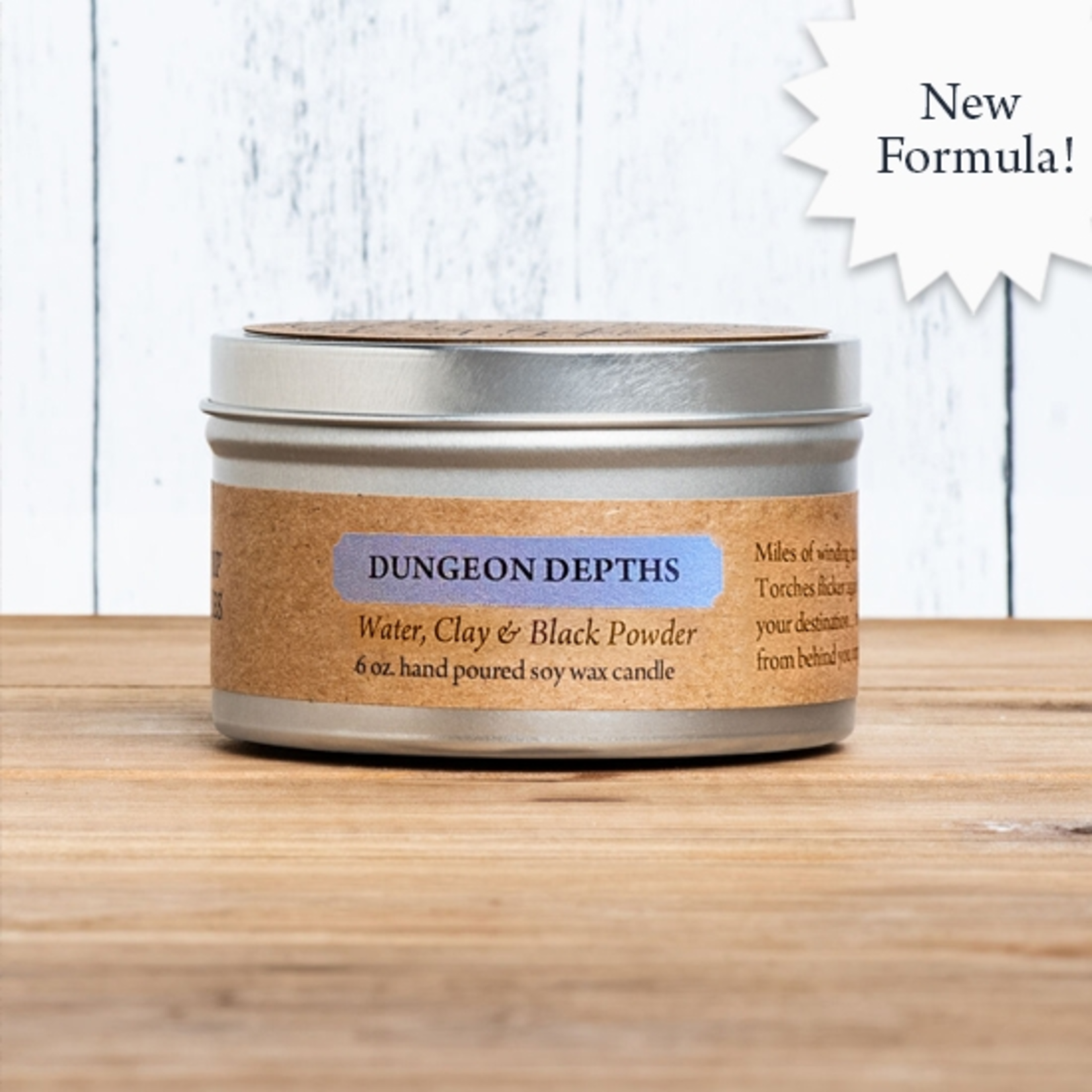 Cantrip Candles Dungeon Depths Candle 6 oz
