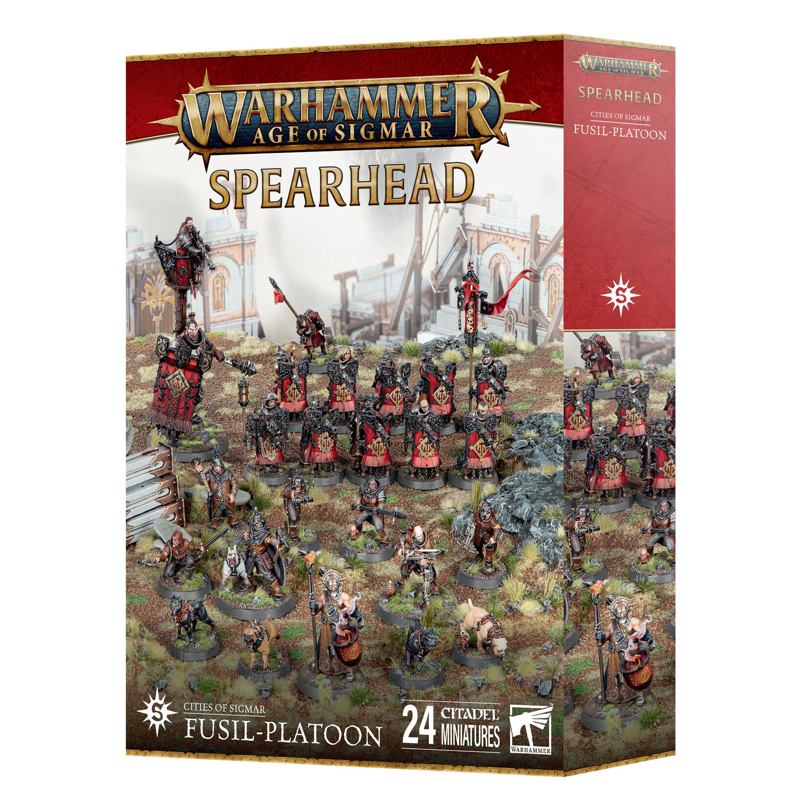 Games Workshop Warhammer Age of Sigmar Order Spearhead Cities of Sigmar Fusil-Platoon
