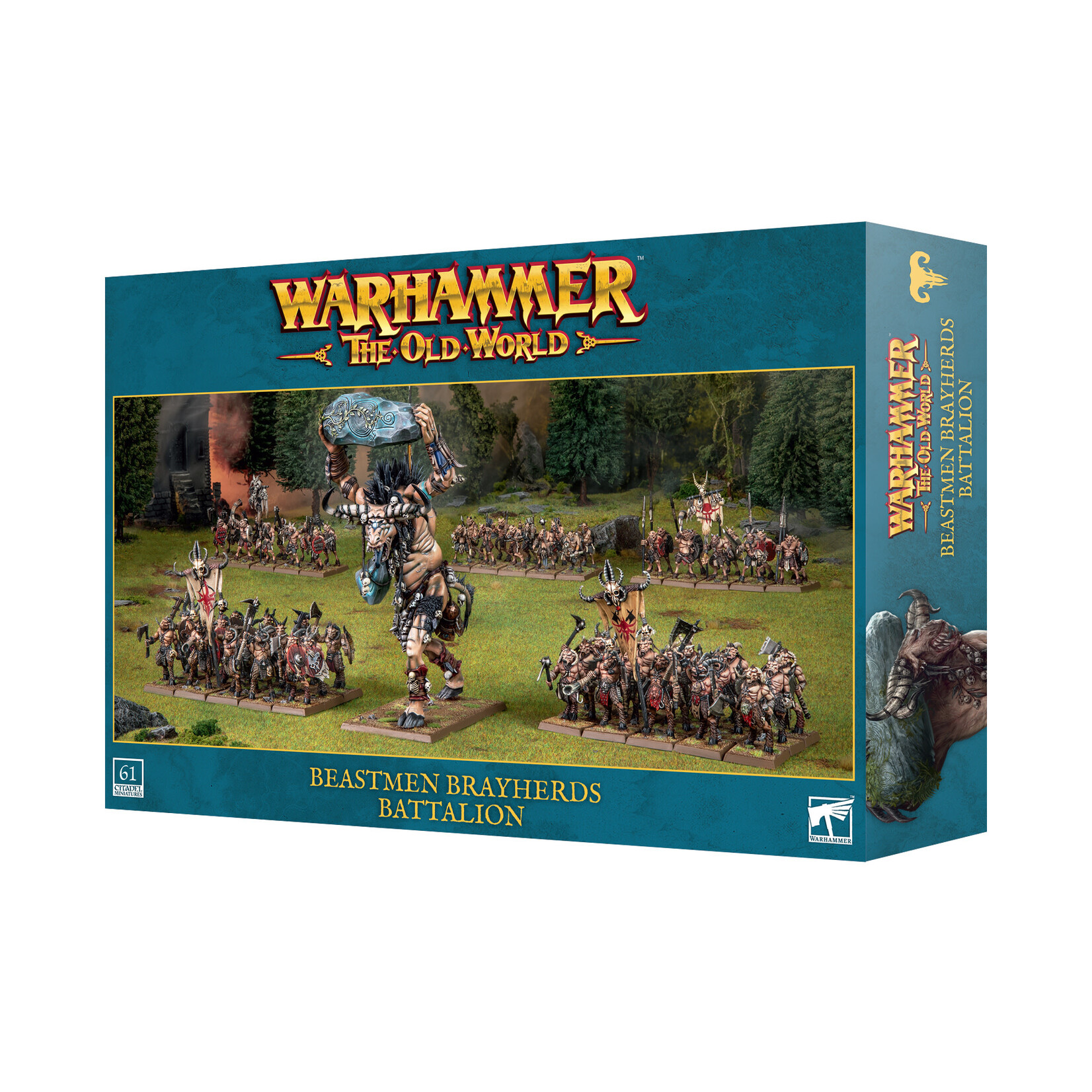 Games Workshop Warhammer The Old World Beastmen Brayherds Battallion