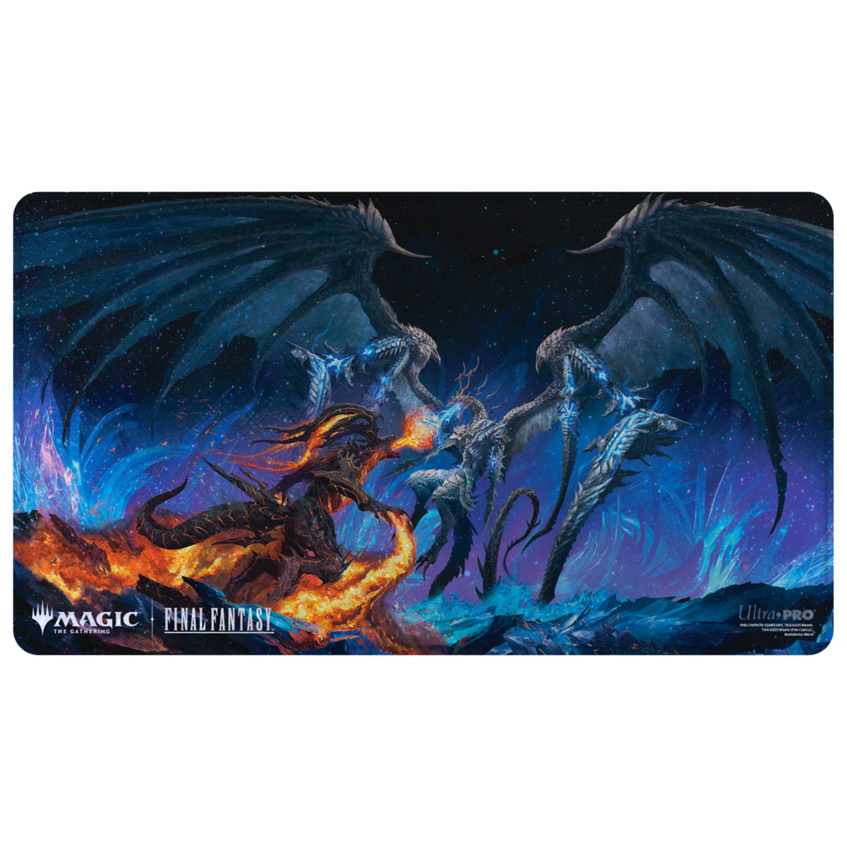 Ultra Pro Ultra Pro Magic Holofoil Playmat Final Fantasy Ifrit and Bahamut