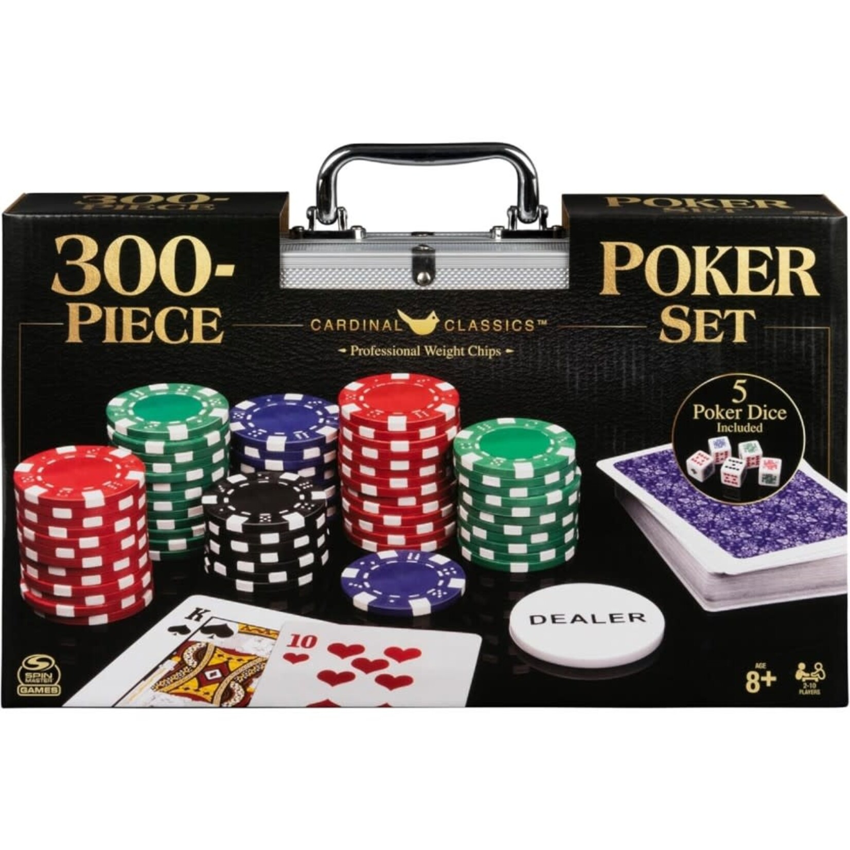 Spin Master Cardinal Classics Poker Set 300 pc