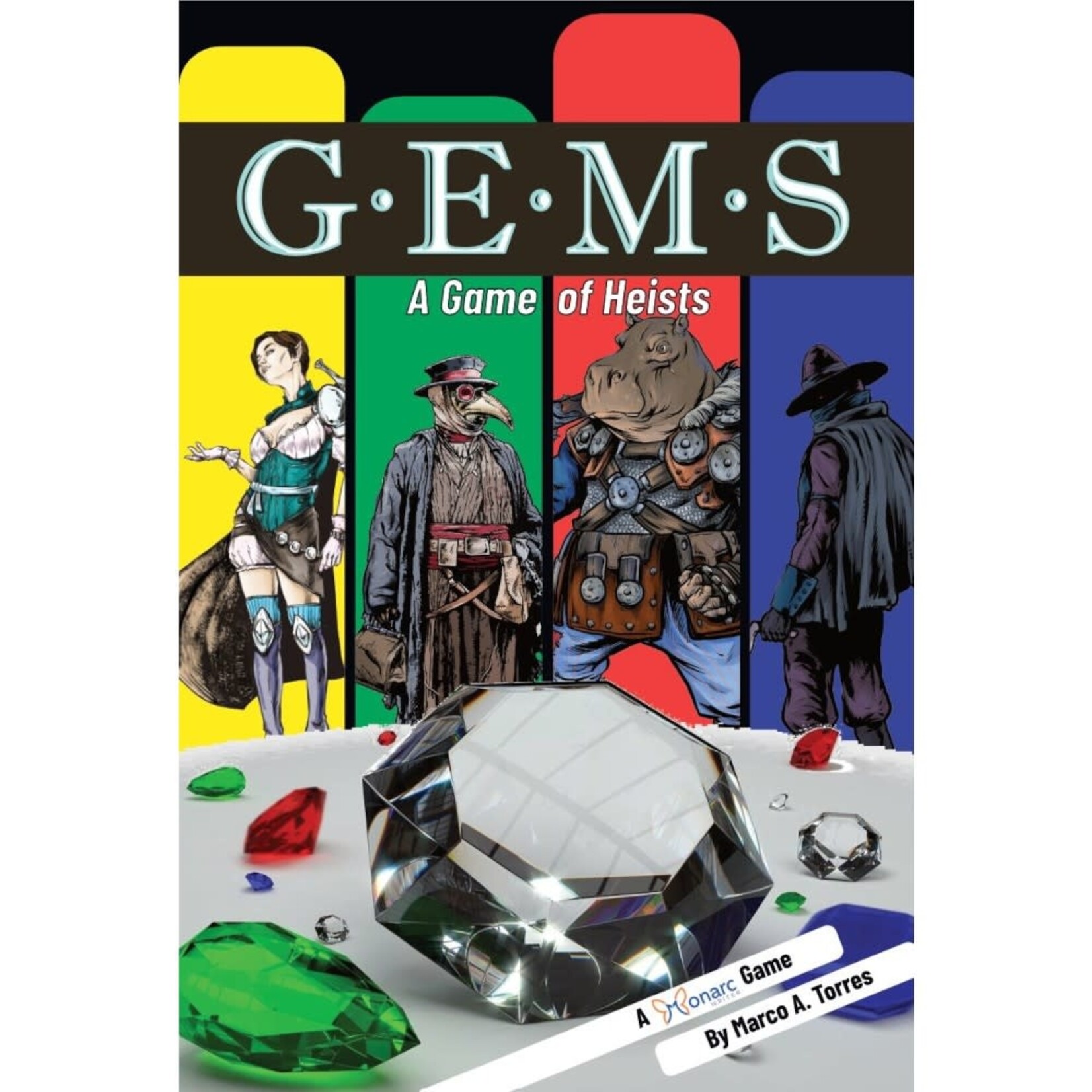 MonarcWriter Storytelling Games GEMS A Game of Heists