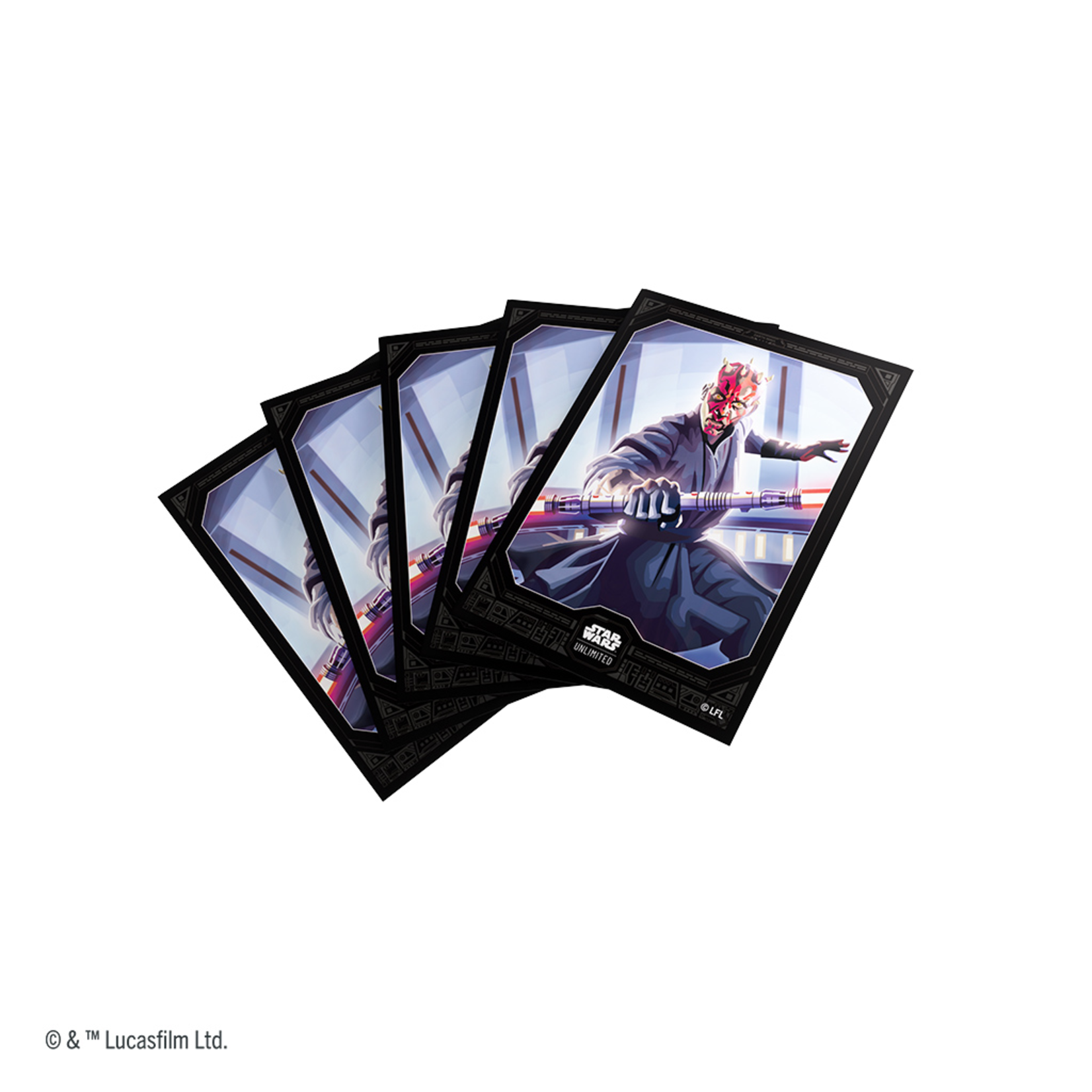 Gamegenic GameGenic Star Wars Unlimited Premium Art Sleeves Darth Maul 60 ct