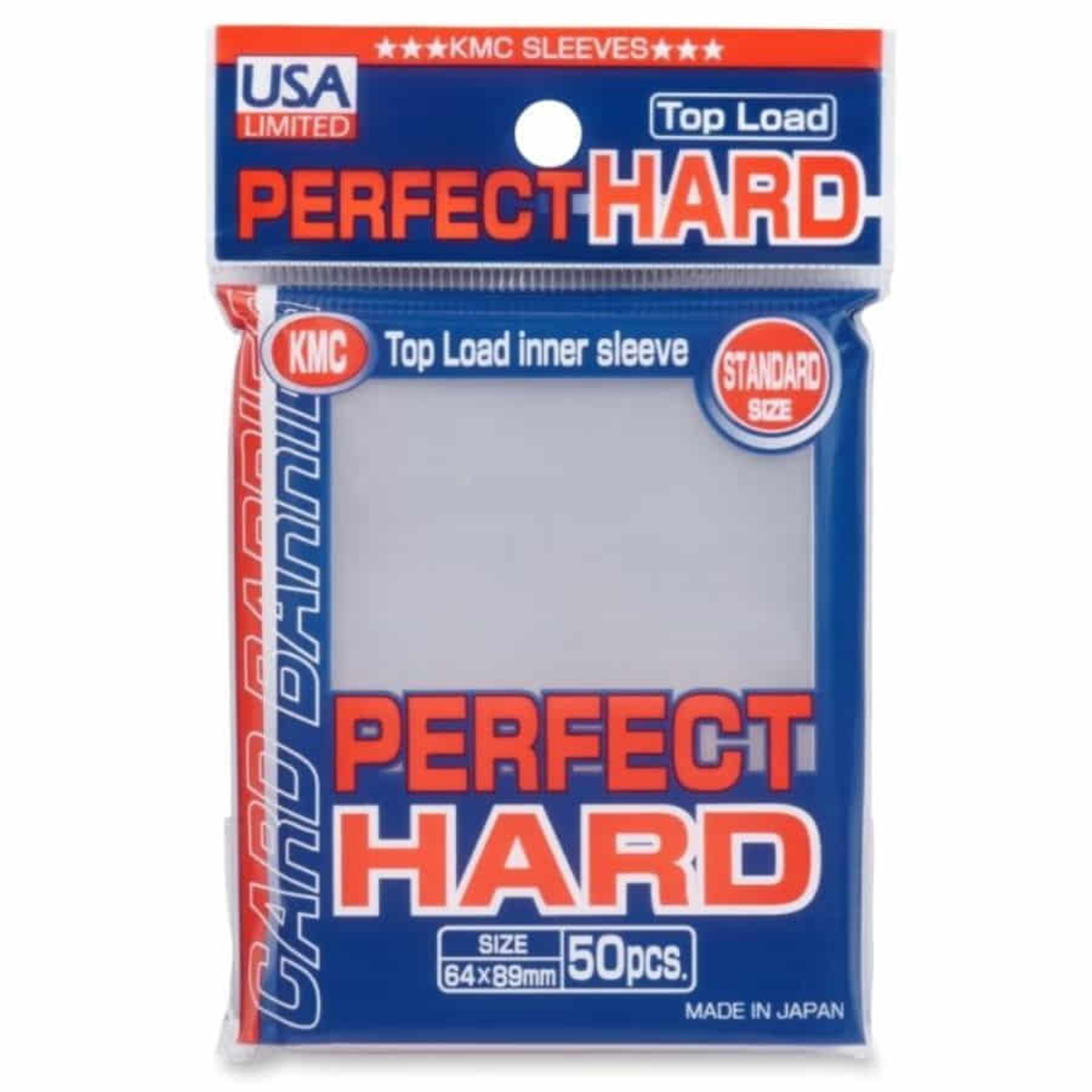 KMC Standard Size Perfect Hard Top Load Inner Sleeve 50 ct