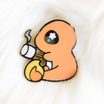 Bonnie's Lab Pokemon Charmander Enamel Pin