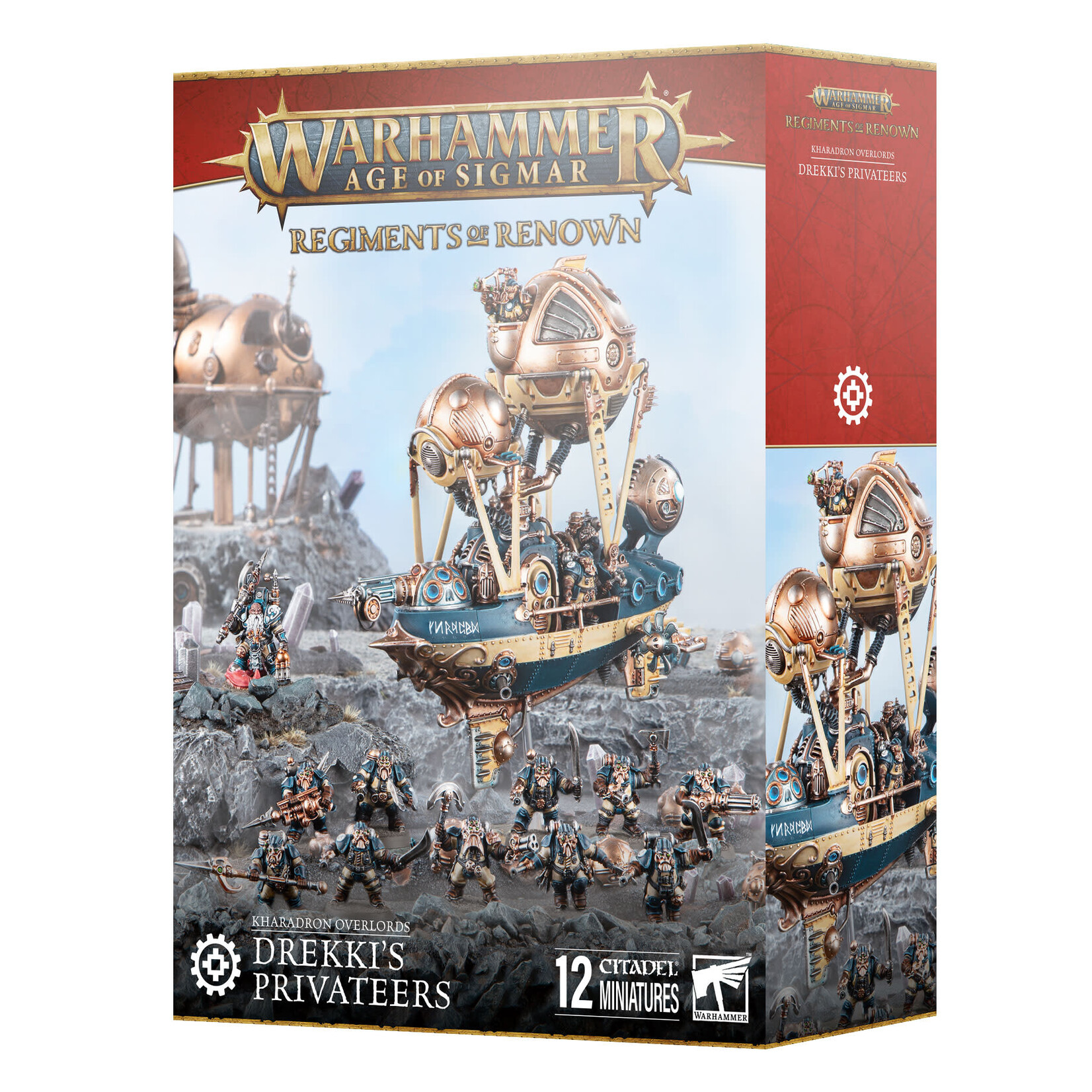Games Workshop Warhammer Age of Sigmar Order Kharadron Overlords 4E Drekki's Privateers