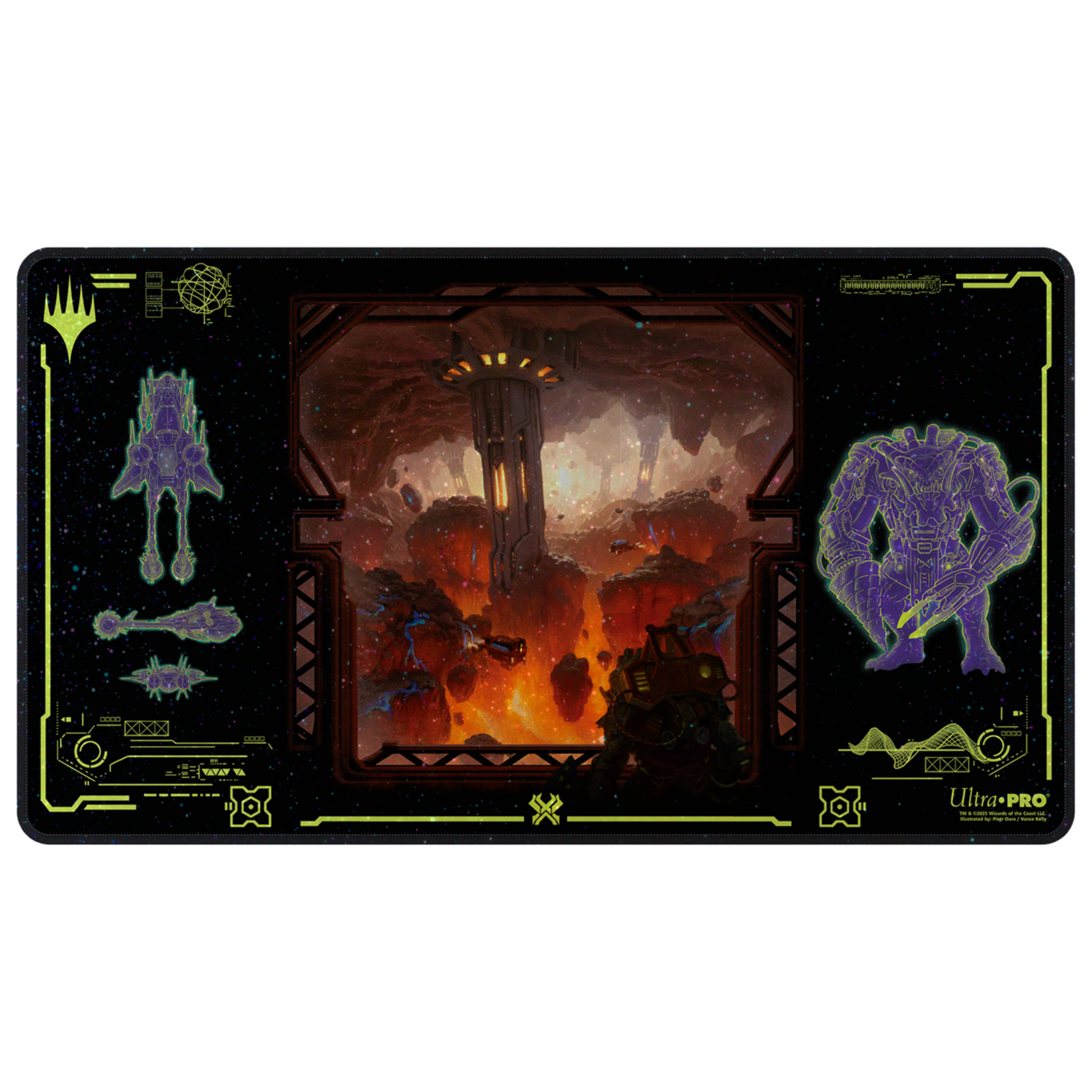 Ultra Pro Ultra Pro Magic Holofoil Playmat Edge of Eternities Kavaron Memorial World