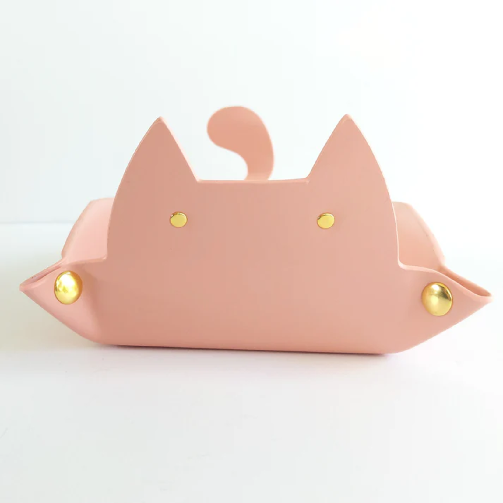 Fennek and Finch Cat Dice Rolling Tray Pink