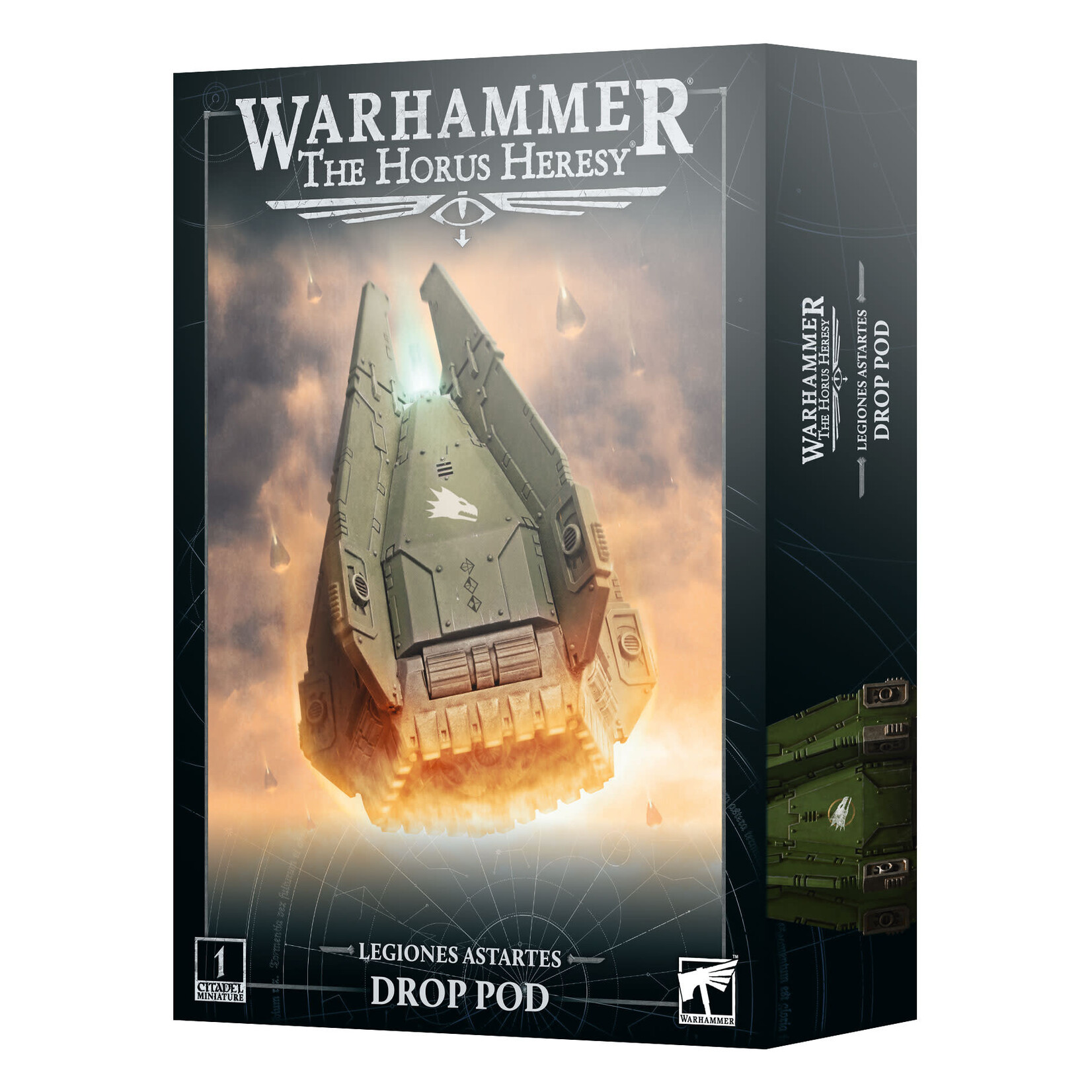 Games Workshop Warhammer Horus Heresy Legiones Astartes Drop Pod