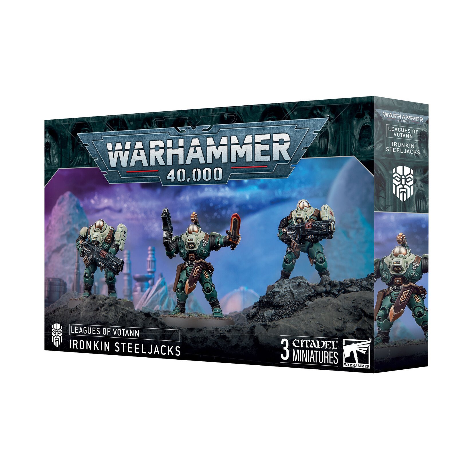 Games Workshop Warhammer 40k Xenos Leagues of Votann Ironkin Steeljacks