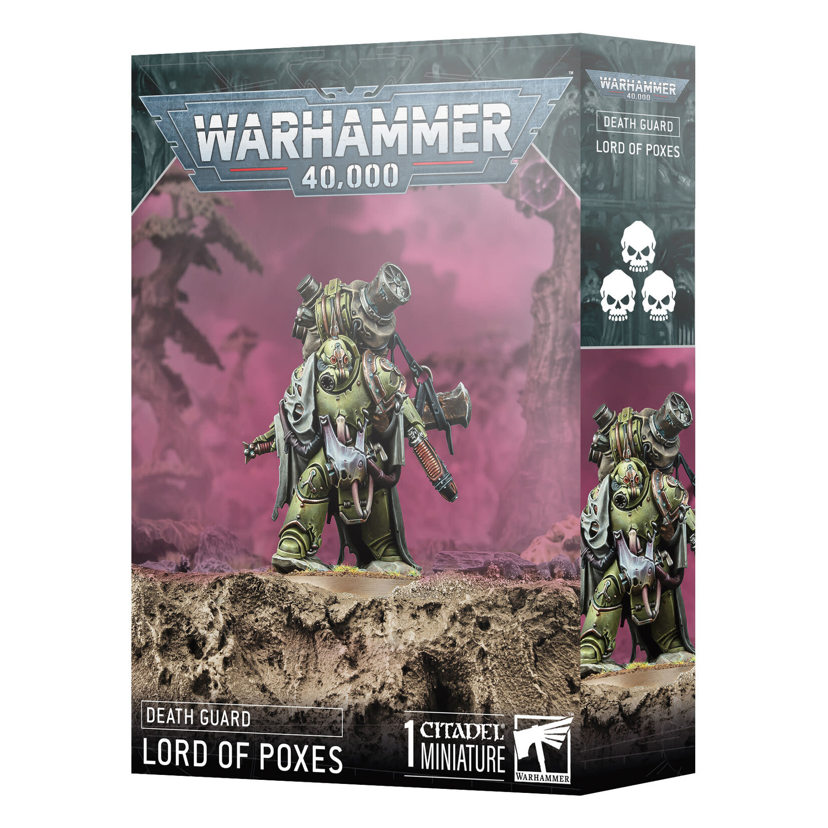 Games Workshop Warhammer 40k Chaos Death Guard Lord of Poxes