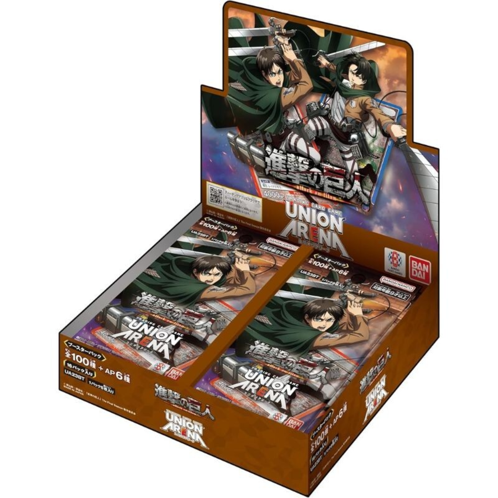 Bandai Union Arena Attack on Titan Booster BOX