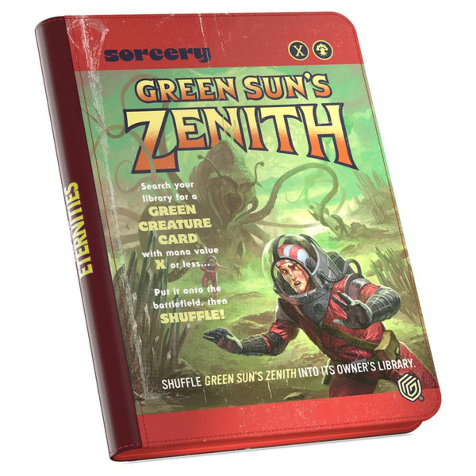 Ultimate Guard Ultimate Guard ZipFolio 360 Magic the Gathering Edge of Eternities Green Sun's Zenith