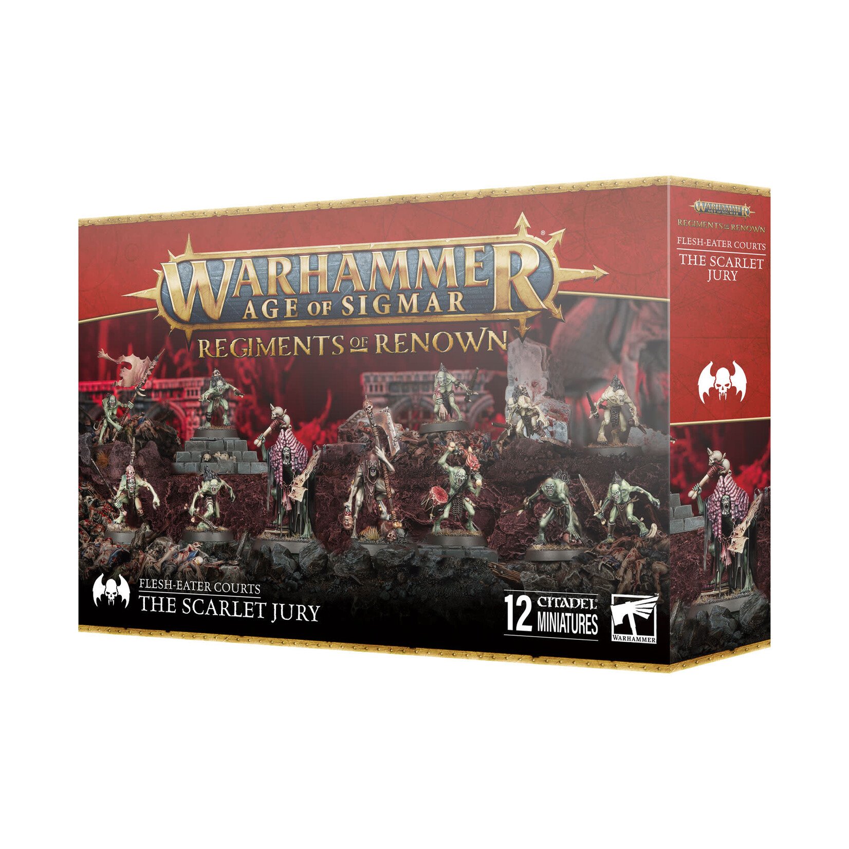 Games Workshop Warhammer Age of Sigmar Death Flesh-Eater Courts The Scarlet Jury Regiments of Renown