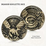 Dice Habit Dragon Roulette Spinner Dice Bronze