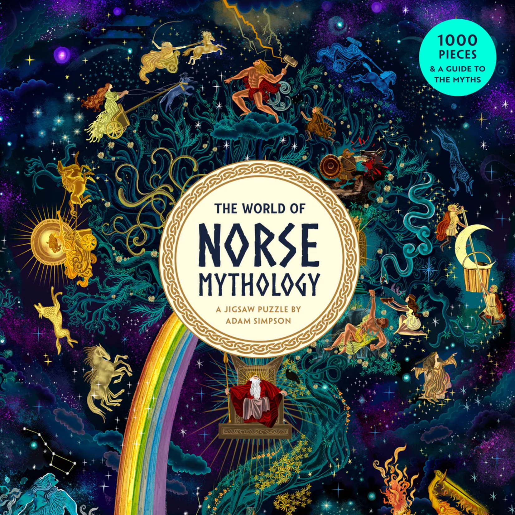 Ridley's Games 1000 pc Puzzle The World of Norse Mythology