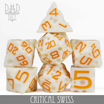 DND Dice DND Dice Critical Swiss Polyhedral 7 die set