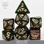 DND Dice DND Dice Gremlins Polyhedral 7 die set