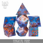 DND Dice DND Dice Magical Mine Polyhedral 7 die set