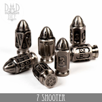 DND Dice DND Dice 7 Shooter Iron Polyhedral 7 die set