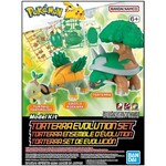 Bandai Pokemon Model Kit Torterra Evolution Set