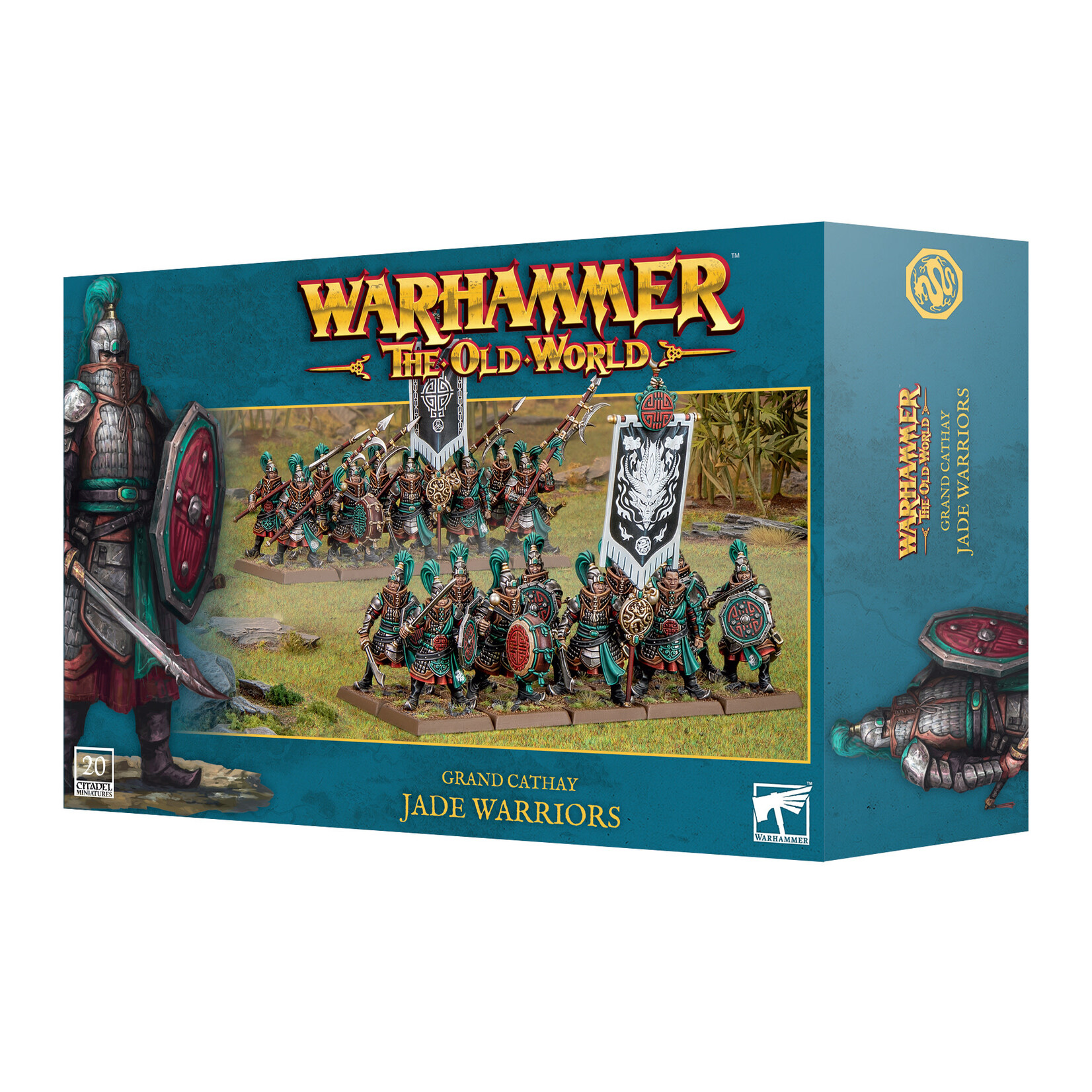 Games Workshop Warhammer The Old World Grand Cathay Jade Warriors