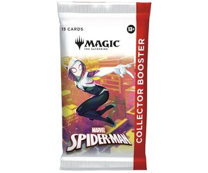spiderman collector booster box Magic the Gathering Spider-Man PACK Man swings into Magic Magic: The Gathering - Spider-Man