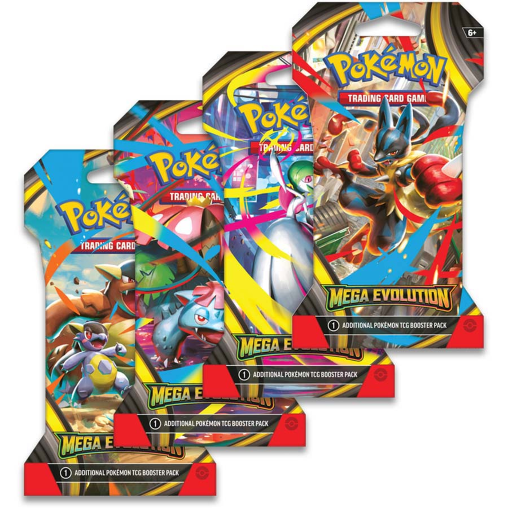 Pokemon Company International Pokemon Mega Evolution Sleeved Booster PACK