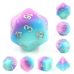 Fennek and Finch Fey Bloom Polyhedral 7 die set