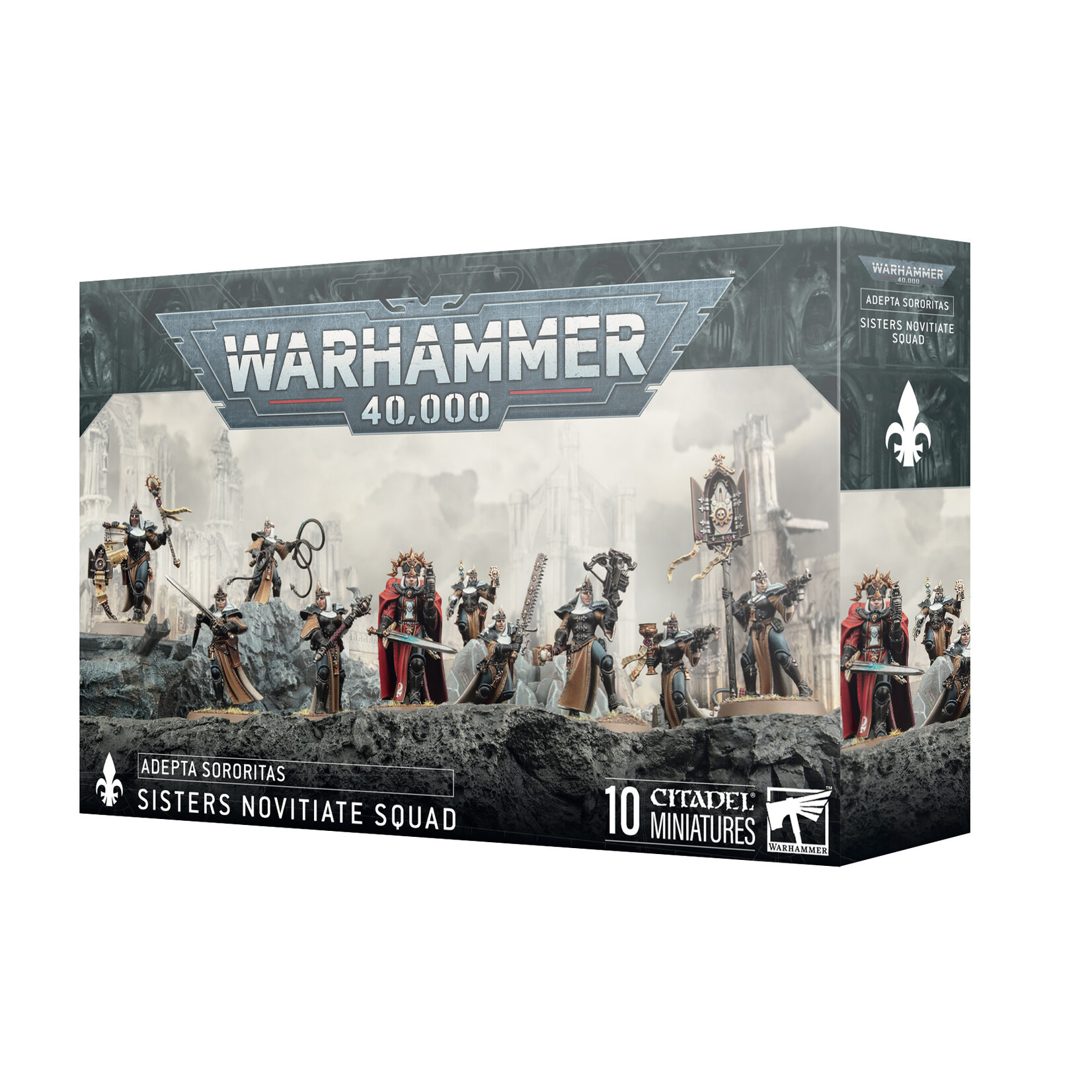 Games Workshop Warhammer 40k Adepta Sororitas 10E Sisters Novitiate Squad