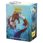 Arcane Tinmen Dragon Shield Art Brushed Sleeves Cinderfin 100 ct