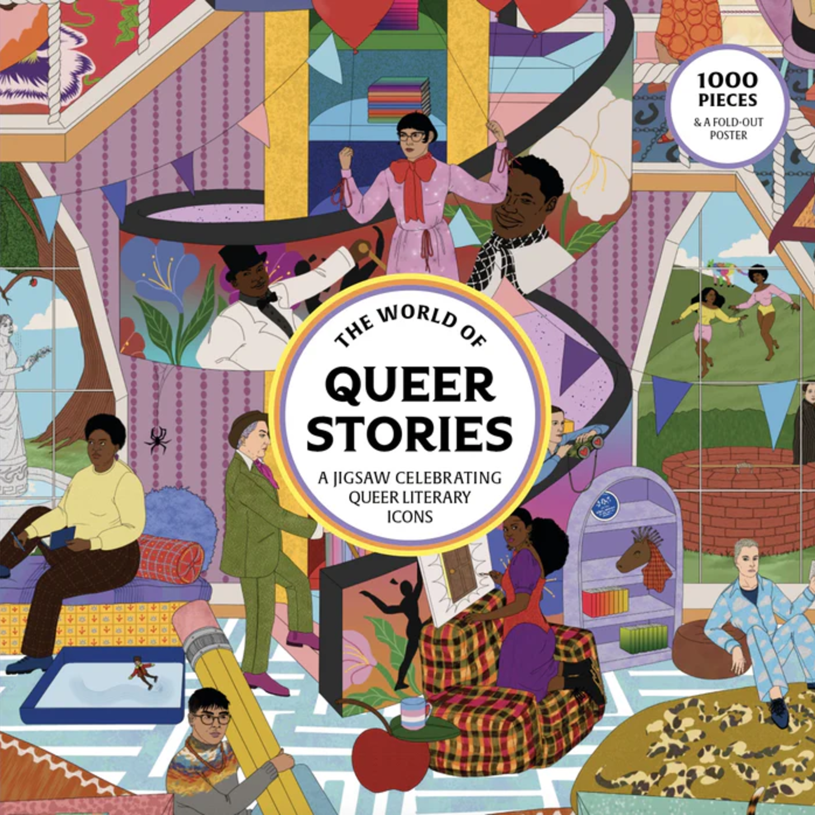 Laurence King Publishing 1000 pc Puzzle The World of Queer Stories