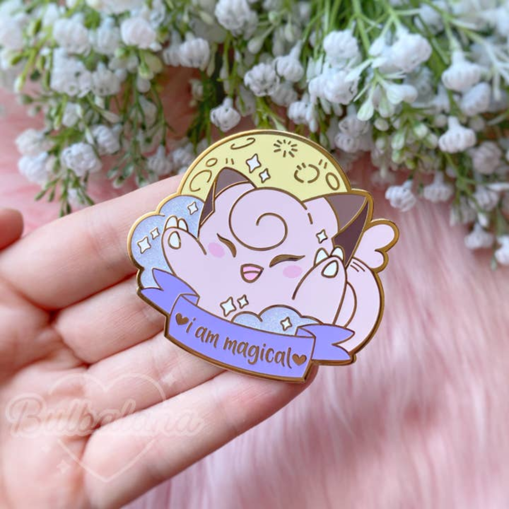 Bulbalana I Am Magical Clefairy Enamel Pin