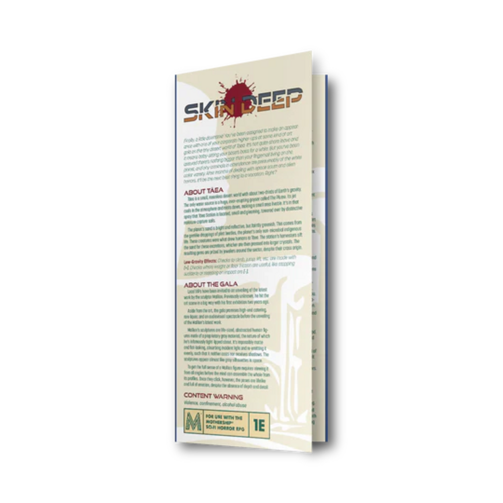 Tuesday Knight Games Mothership Skin Deep