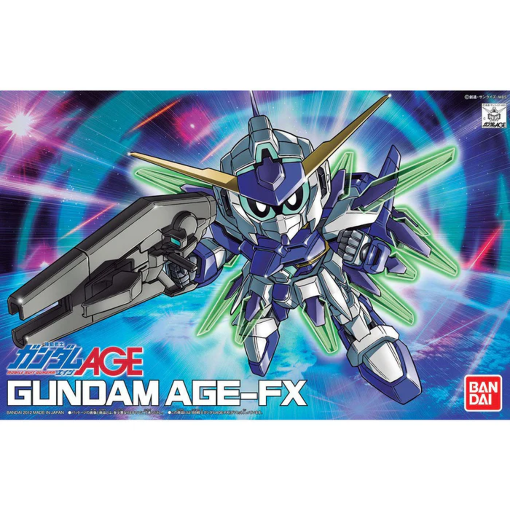 Bandai Gundam SD BB 376 Gundam Age-FX
