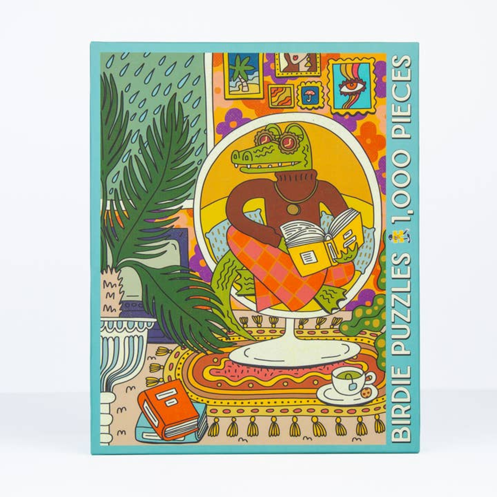 Birdie Puzzles 1000 pc Puzzle Rainy Day