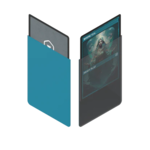 Heavy Play Heavy Play CURV Sleeves Standard Mystic Teal 100 ct