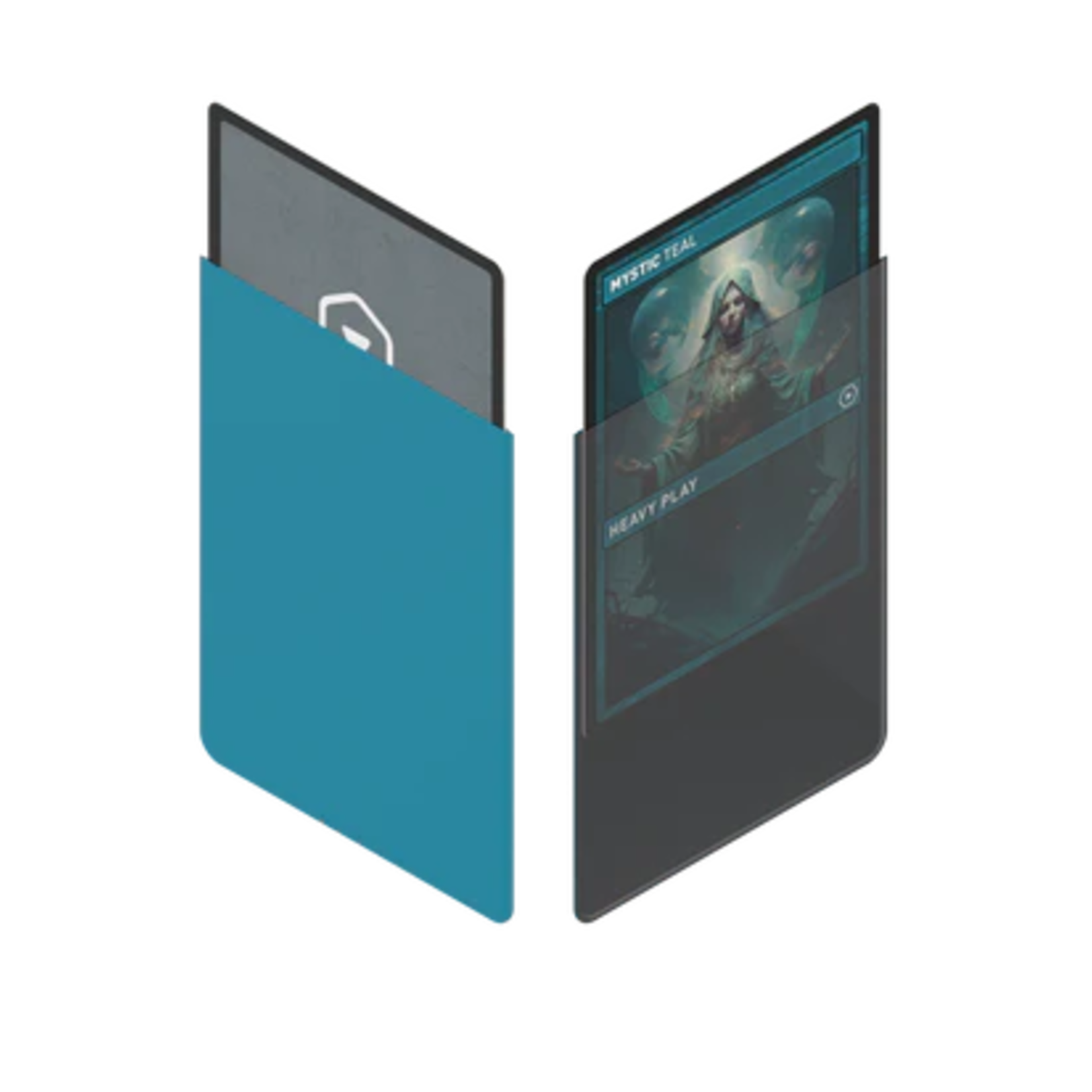 Heavy Play Heavy Play CURV Sleeves Standard Mystic Teal 100 ct
