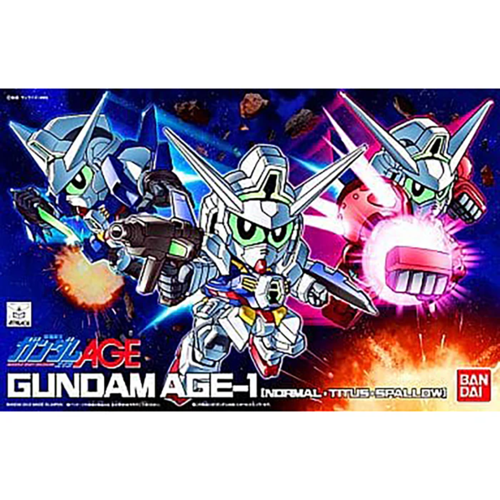 Bandai Gundam SD BB 369 Gundam Age-1