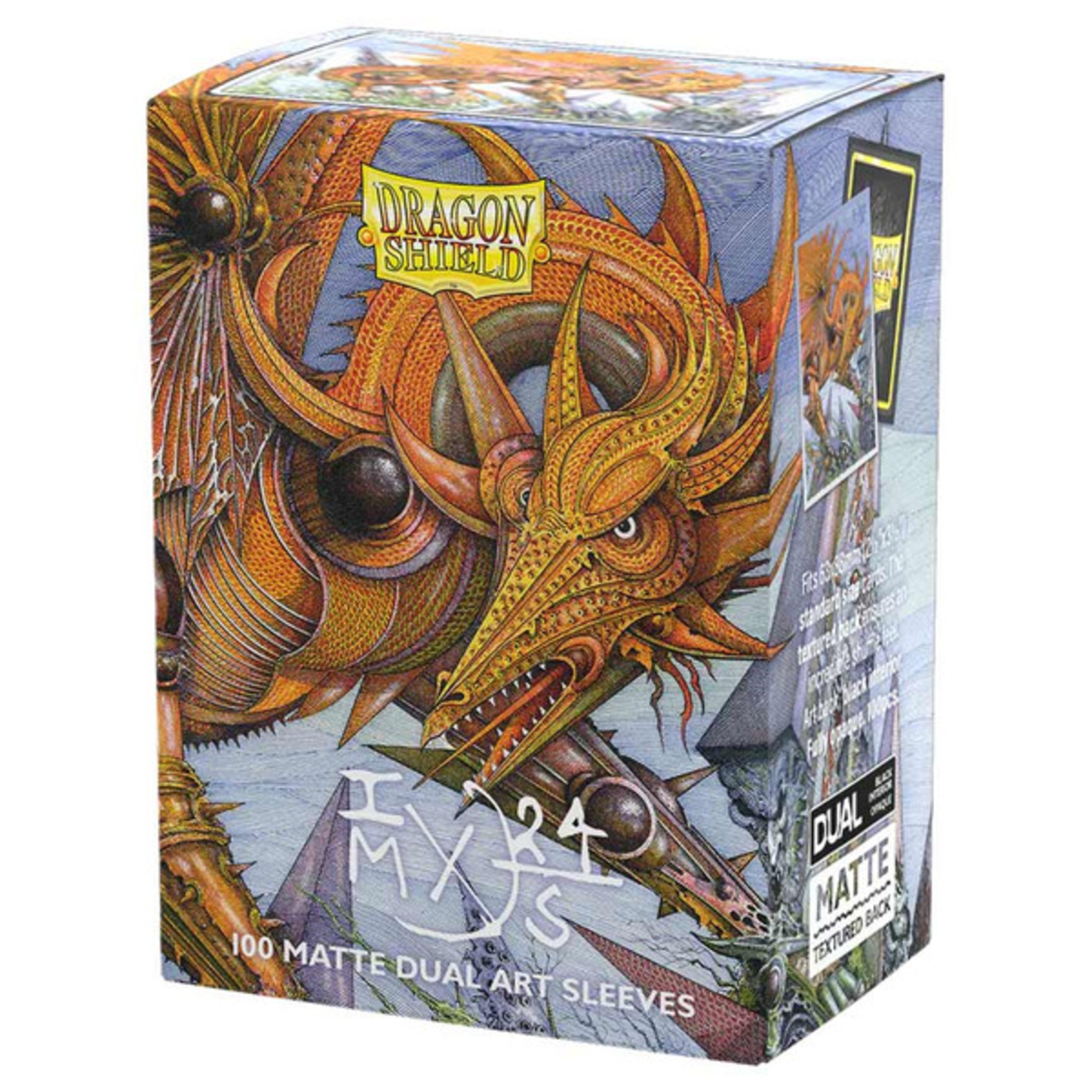 Arcane Tinmen Dragon Shield Art Matte Dual The Millerax Sleeves 100 ct
