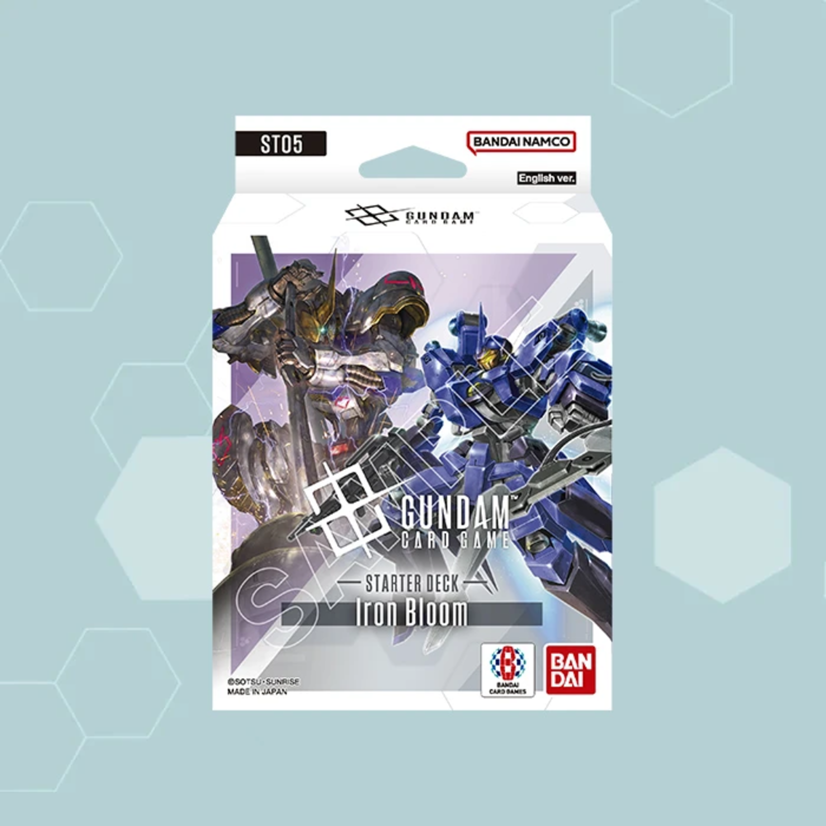 Bandai Gundam Card Game Iron Bloom Starter Deck ST05 PACK