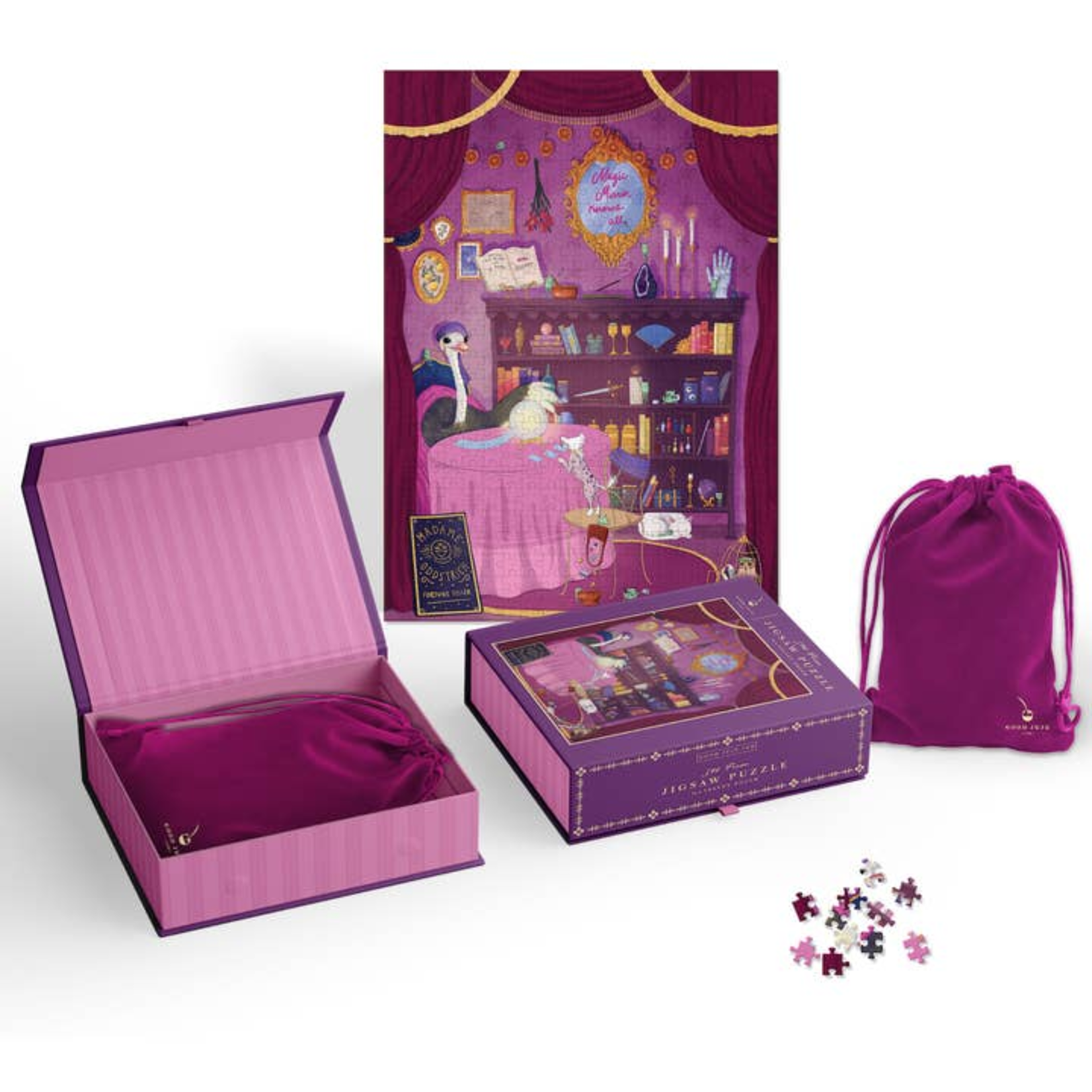 Good Juju Ink 500 pc Puzzle Madame Oddstrich